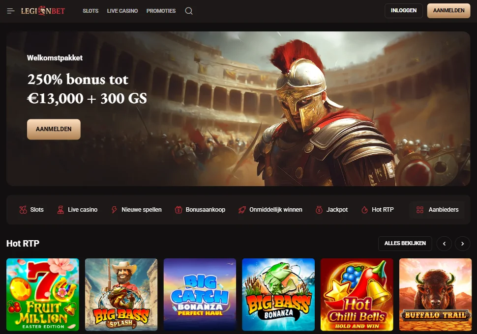 LegionBet Casino-platform